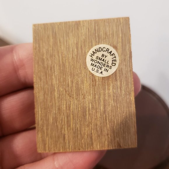 Dollhouse Cutting Board Vintage Small Wonders Lettuce Tomato Knife Carrot USA - Picture 2 of 5